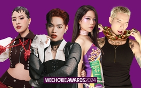 Công bố thêm 8 nghệ sĩ trình diễn tại Gala WeChoice 2024: “Bộ 3 slay” tlinh, Pháo, Pháp Kiều cùng dàn rapper siêu ngầu đổ bộ!