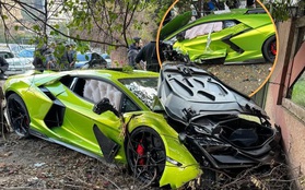 Kỹ thuật viên gây tai nạn cho siêu xe Lamborghini Revuelto trong ngày bàn giao đến khách hàng