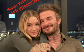 Beckham tung ảnh với con gái Harper ngày Valentine gây khó hiểu, xem những story tiếp theo mới rõ tấm lòng siêu sao