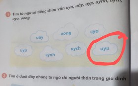 Dạy con học lớp 1, ông bố đọc méo mồm mãi không được một vần: "Thôi học lại cùng con đi!"