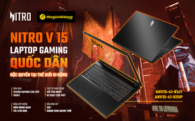 Acer Nitro V 15 AMD: Gaming cốt lõi, hiệu năng bứt phá, nâng cấp cực khủng