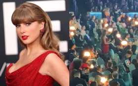 Độc nhất vô nhị tại Grammy 2025: Taylor Swift 1 mình làm hành động lạ giữa lễ trao giải, biết lý do càng bất ngờ hơn