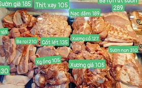 Giá heo hơi sốt, thịt heo có món vượt 300.000 đồng/kg