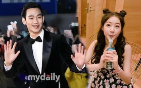 Netizen "đào" lại những hình ảnh năm 2015, khi Kim Soo Hyun 28 tuổi và Kim Sae Ron 15 tuổi