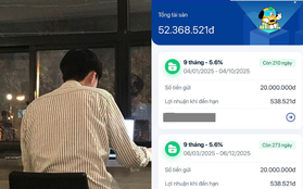 Phóng to bức ảnh số dư tài khoản của chàng trai “vào đời với mức lương 0 đồng”, dân mạng đồng lòng thốt lên: Trời không phụ lòng người!