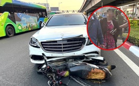 Nạn nhân vụ nữ tài xế lái Mercedes tông loạt xe máy dừng đèn đỏ: “Tôi và vợ bay lên cao rồi rơi xuống”