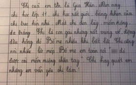 Học sinh tiểu học bóc phốt chị gái "lẻo mép, vụng về, đụng đâu hỏng đó", đọc đến đoạn kết mà dân tình chết lặng