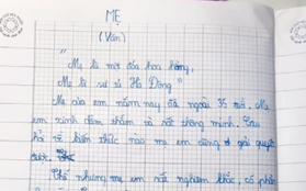 Học sinh lớp 4 tả mẹ "ác như dì ghẻ, dữ hơn phù thủy và giống như sư tử sẵn sàng vồ em": Đọc đến đoạn kết, dân tình ngã ngửa