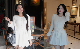 Doãn Hải My "đụng hàng" với nàng WAG được khen xinh nhất làng bóng Việt, vóc dáng nuột nà một chín một mười, ai nổi bật hơn?