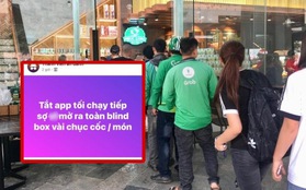 8/3 'bão tố' của shipper: Phải tắt app, không dám nhận đơn hàng vì toàn 'blind box' khủng