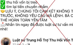 Tin lời “luật sư Facebook”, người phụ nữ Hà Nội bị lừa thêm gần 200 triệu