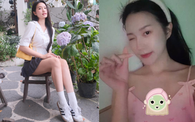 Tiểu thư Doãn Hải My ra ngoài thanh lịch chuẩn "bạch nguyệt quang", về nhà gợi cảm hết nấc bảo sao Văn Hậu si mê