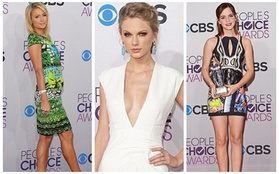 Taylor Swift làm lu mờ các mỹ nhân People’s Choice Awards