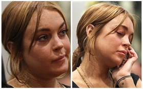 Lindsay Lohan thờ ơ khi ra tòa