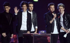 Doanh số của One Direction tăng khủng khiếp nhờ "Brit Awards"