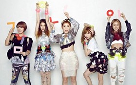 4Minute vượt cả huyền thoại Hàn Quốc