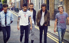 One Direction có album hot nhất Anh Quốc trong năm nay