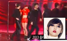 Min (miss A) bị vũ công nam tát vào mặt trên sân khấu