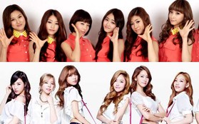 Tuyển tập idolgroup Kpop "dựa hơi" để nổi tiếng