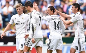 Ronaldo, Chicharito và Bale thăng hoa, Real "hủy diệt" Deportivo