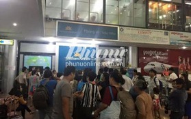 Vietnam Airlines hủy chuyến, hành khách vạ vật cả đêm ở sân bay