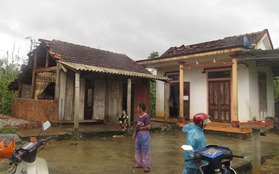 Lốc xoáy kinh hoàng tại Quảng Bình