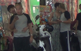 Hot: Tóc Tiên - Hoàng Touliver ôm hôn nhau cực tình cảm giữa phố