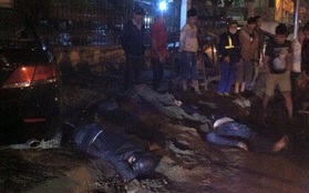 Hà Nội: Tai nạn kinh hoàng trước cổng nhà tang lễ Thanh Nhàn