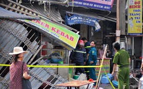 Hà Nội: Cháy chợ Phùng Khoang, cha thiệt mạng, 3 mẹ con bị thương nặng