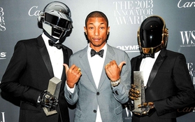 Kanye West, Pharrell Williams góp mặt trong phim về Daft Punk