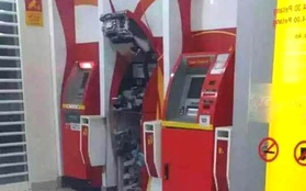 Đem bom tự chế đi phá cây ATM để trộm tiền