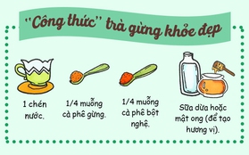 Bất ngờ với những công dụng "thần thánh" của trà gừng