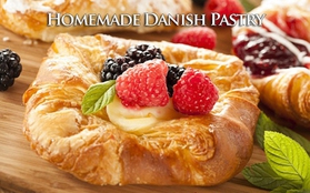 Cận cảnh cách làm bánh pastry Đan Mạch hấp dẫn