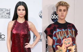 Justin Bieber và Selena Gomez cùng có mặt trên thảm đỏ AMAs 2015