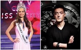 Mesut Ozil giăng lưới tình Hoa hậu Thổ Nhĩ Kỳ?