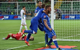 Italia giành ngôi đầu bảng H, cầm chắc vé dự VCK Euro 2016