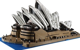 Bộ Lego gần 3.000 viên gạch mô phỏng nhà hát Opera Sydney