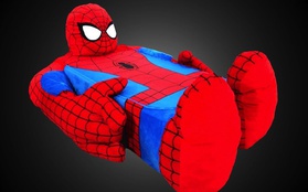 Ga trải giường hình Spider-man nhồi bông khổng lồ