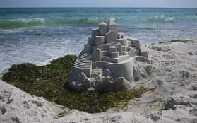 Mê mẩn trước hình khối kiến trúc làm từ cát