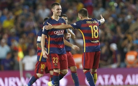 Messi tiếp tục tịt ngòi, "bom xịt" Vermaelen giải cứu Barcelona