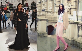 Huyền Trang dự show thời trang London với street style siêu chất