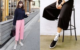 Mặc quần culottes với giày gì vừa dễ đẹp, vừa dễ "chất"?