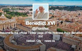 Đến cả Giáo Hoàng cũng tham gia Twitter