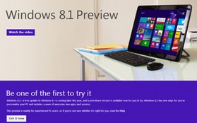 Cách tải và cài đặt Windows 8.1 bản Preview