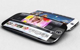 Bản thiết kế iPhone 5S với mặt kính cong cùng nút Home ấn tượng