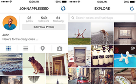 Instagram cập nhật giao diện mới theo phong cách iOS 7