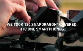 Mãn nhãn với đoạn video 360 độ quay bằng 130 chiếc smartphone