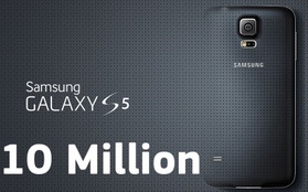 Galaxy S5 công bố bán thành công 10 triệu máy