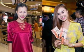 Hai ngọc nữ của showbiz Việt đọ sắc rực rỡ tại họp báo phim