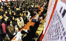 Hơn 3 triệu sinh viên Trung Quốc có thể thất nghiệp